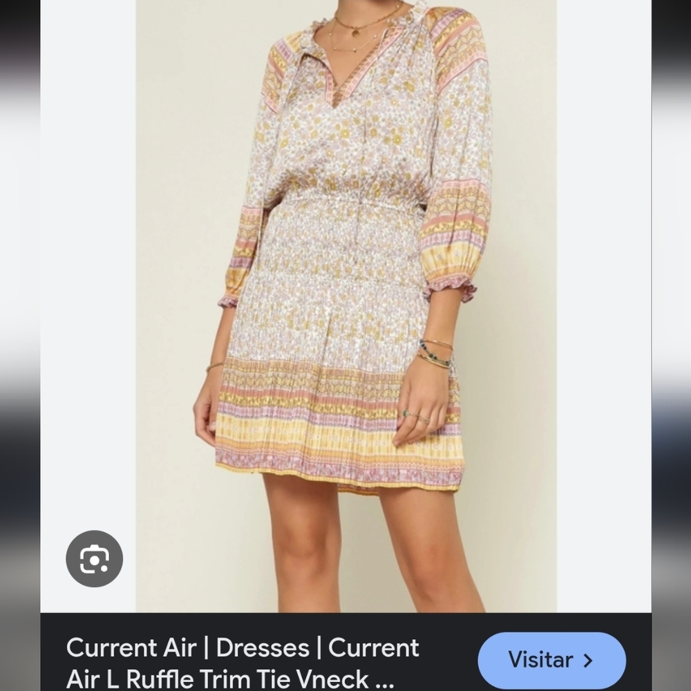 Current Air Women's Multicolor Floral Mini Dress